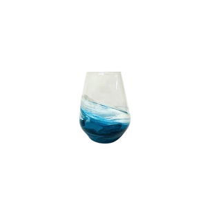 Lynn & Liana Designs Resin Wine Glass, Ocean Vibes