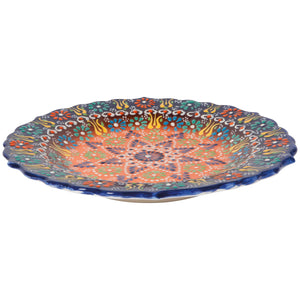 Danica Heirloom Evani Plate 10 Inch, Multi Azure