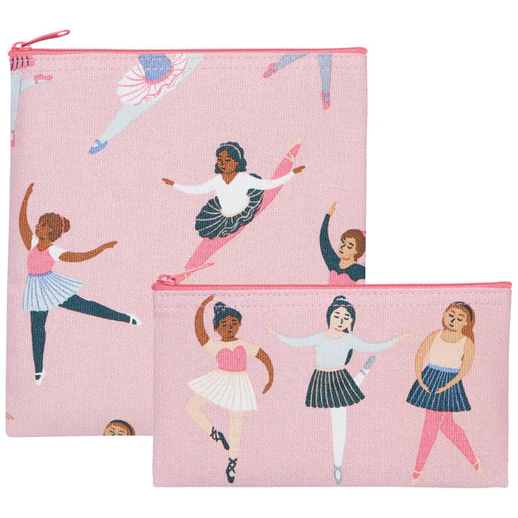 Danica Jubilee Daydream Snack Bags Set of 2, Ballerina