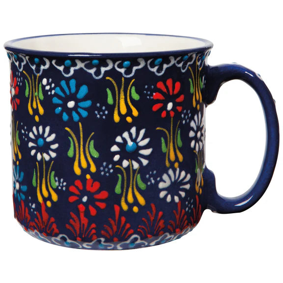 Danica Heirloom Evani Mug 12oz, Multi Azure