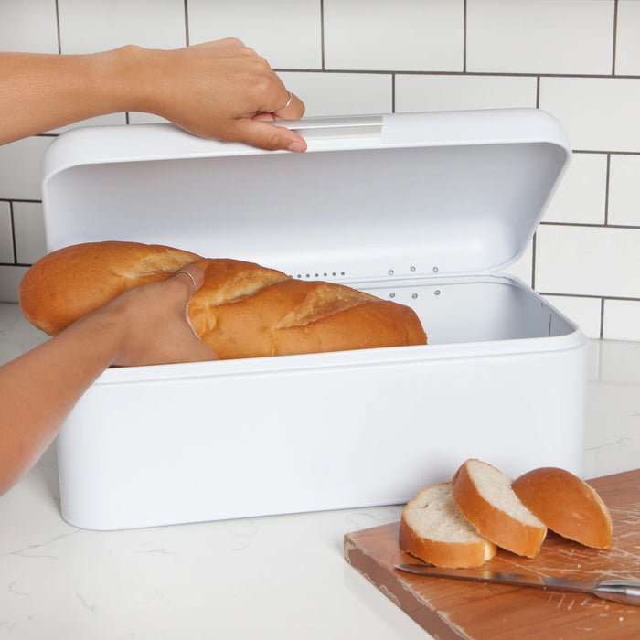 Danica Now Designs Bread Bin, Matte White