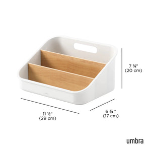 Umbra Bellwood Packet Organizer, White