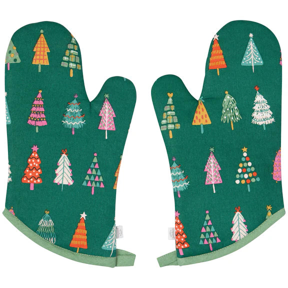 Danica Jubilee Oven Mitts Set of 2, Glitzmas