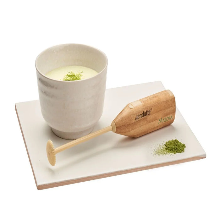 Aerolatte Bamboo Battery Operated Matcha Tea Whisk