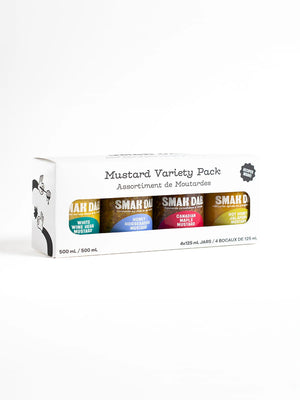 Smak Dab Mustards White Variety Pack