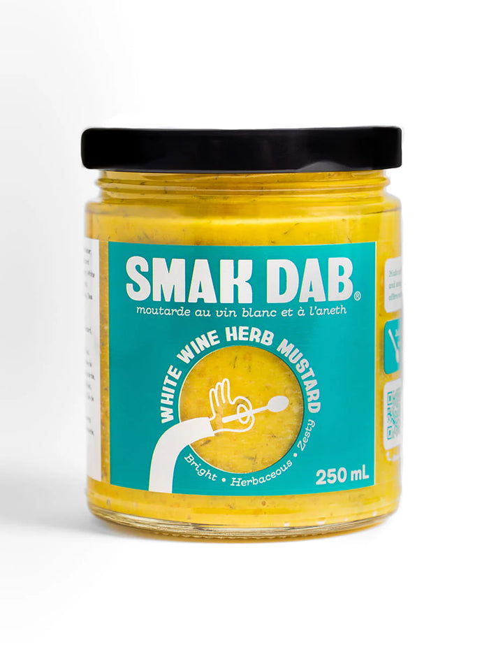 Smak Dab White Wine Herb Mustard