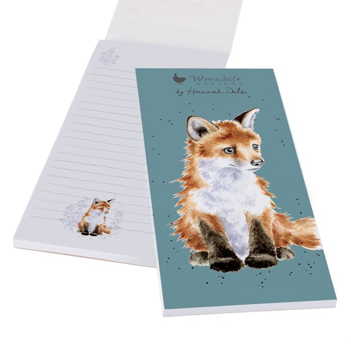 Wrendale Designs Notepad, 'Contemplation' Fox