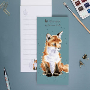 Wrendale Designs Notepad, 'Contemplation' Fox