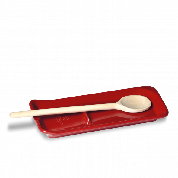 Emile Henry Spoon Rest, Grand Cru (Burgundy Red)