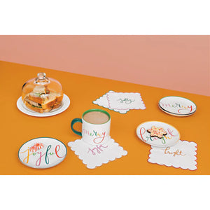 Danica Jubilee Cloth Cocktail Napkin Set of 4, Merry Everything