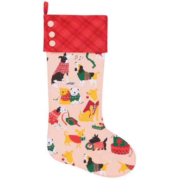 Danica Jubilee Christmas Stocking, Holiday Hounds