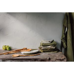 Danica Heirloom Knit Dishcloth Set of 2, Olive Branch