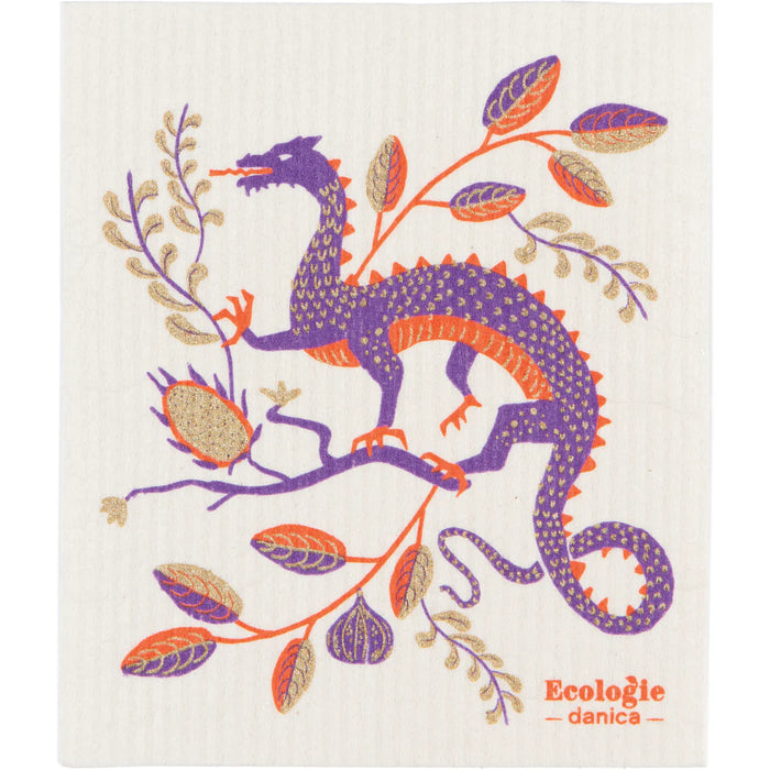 Danica Ecologie Swedish Dishcloth, Ember (Dragon)