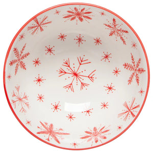 Danica Now Designs Stamped Bowl 4 Inch, Snowflakes