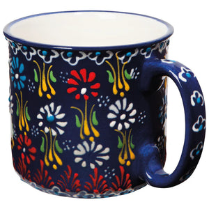 Danica Heirloom Evani Mug 12oz, Multi Azure