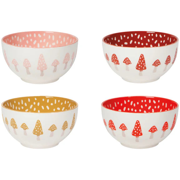 Danica Jubilee Everyday Bowls Set of 4, Toadstool