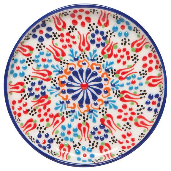 Danica Heirloom Evani Dish 4.75 Inch, Multi White