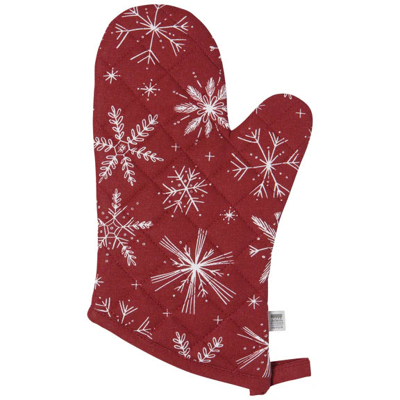 Danica Now Designs Oven Mitt, Snowflakes