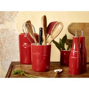 STAUB Ceramic Utensil Holder, Cherry