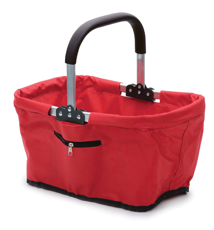 RSVP Market Basket Tote, Red