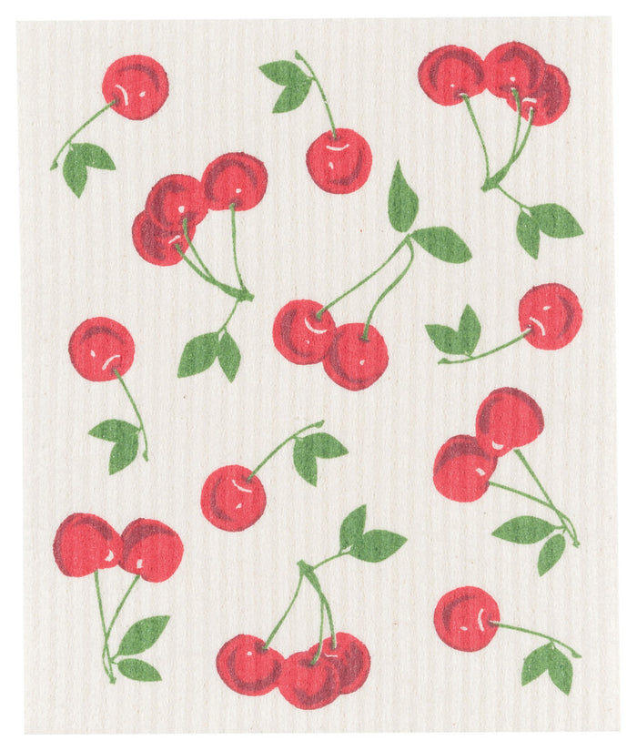 Danica Ecologie Swedish Dishcloth, Cherries