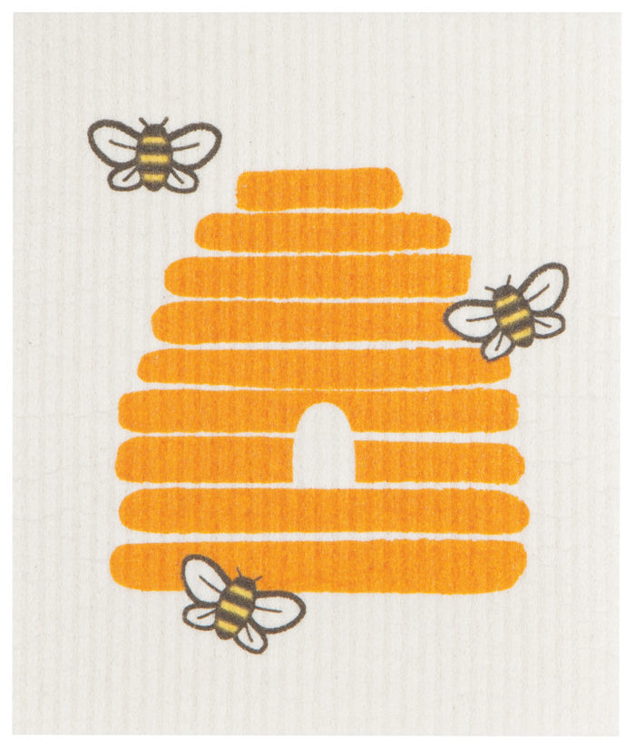 Danica Ecologie Swedish Dishcloth, Bees