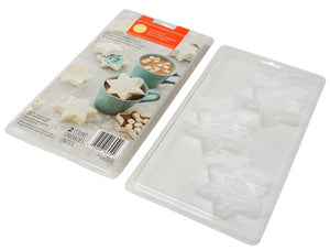 Wilton Hot Cocoa Bomb Candy Mold, Snowflake