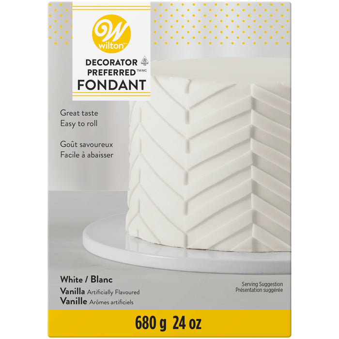 Wilton Decorator Preferred Fondant 24oz, White