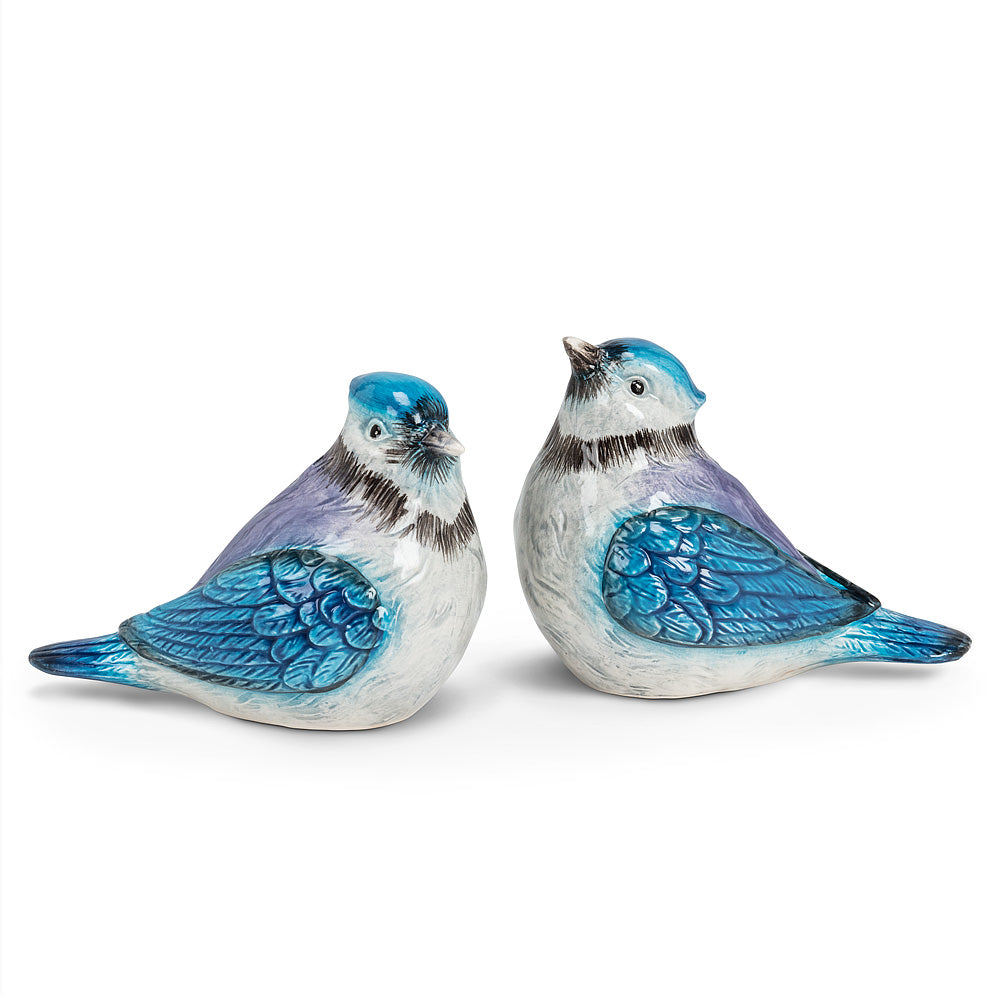 Abbott Salt Pepper Set Blue Jay