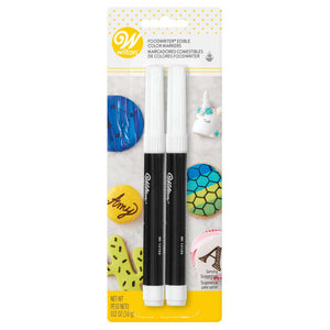 Wilton FoodWriter Edible Black Colour Markers Set of 2