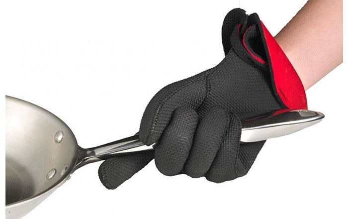 Kitchen Grips Chef's Mitt, Small, Black/Black