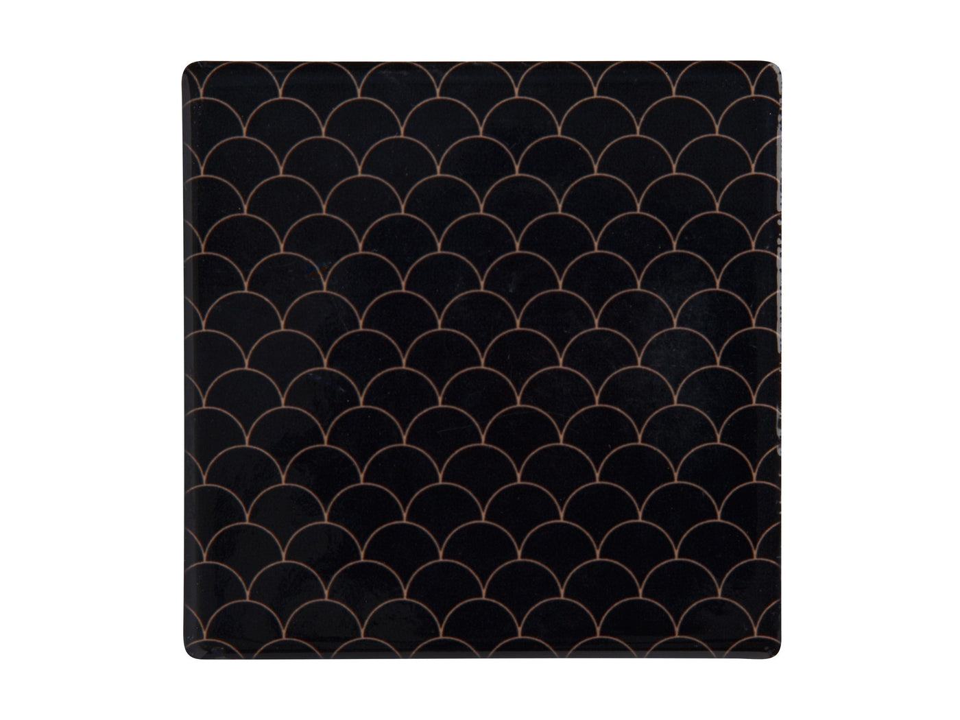 Maxwell Williams Ceramic Tile Coaster Neptune Black