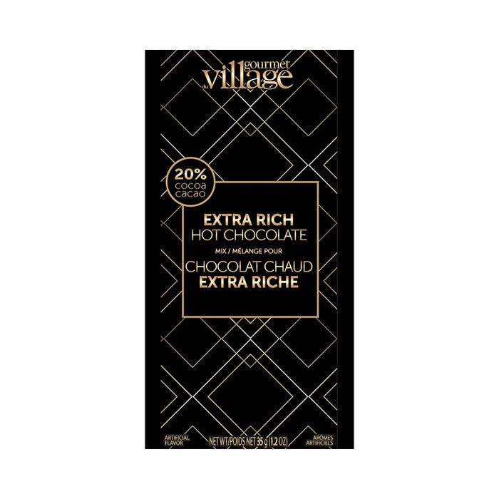 Gourmet Village Hot Chocolate Drink Mix, Extra Rich Classic