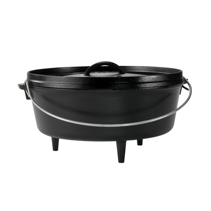 Lodge Cast Iron Camp Dutch Oven 6qt