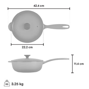 Le Creuset Saucier Pan 2L, Sage