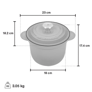 Le Creuset Classic Rice Pot 2L, Meringue