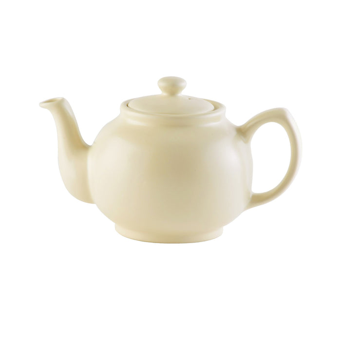 Price & Kensington Teapot 6-Cup, Matte Cream