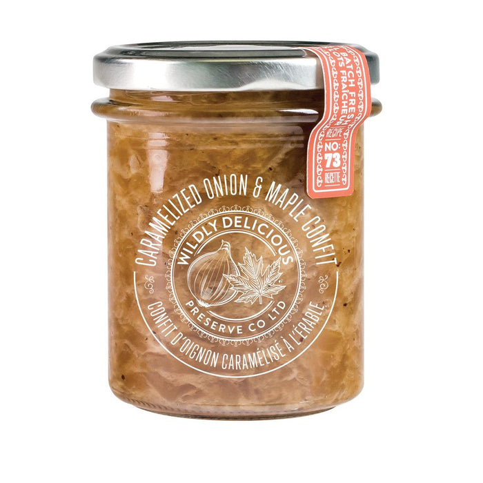 Wildly Delicious Caramelized Onion & Maple Confit