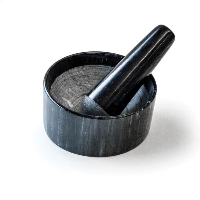 Endurance® Mortar & Pestle, Marble Black