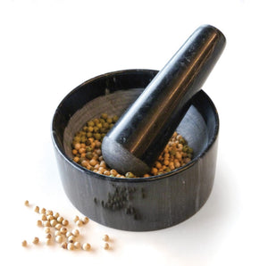 Endurance® Mortar & Pestle, Marble Black