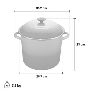 Le Creuset Stock Pot 11.4L, Meringue