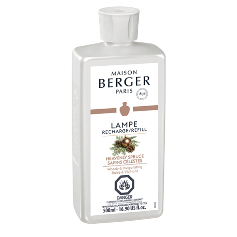 Maison Berger Lamp Fragrance Refill 500ml, Heavenly Spruce