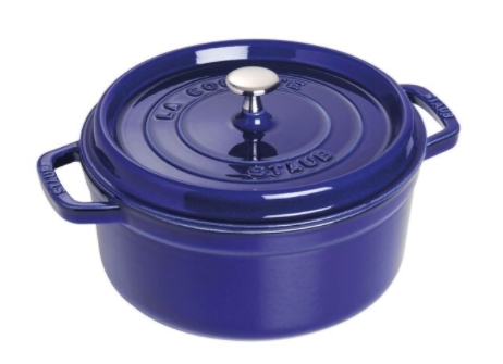 STAUB Round Dutch Oven 5.2L, Dark Blue