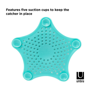 Umbra Starfish Hair Catcher, Turquoise