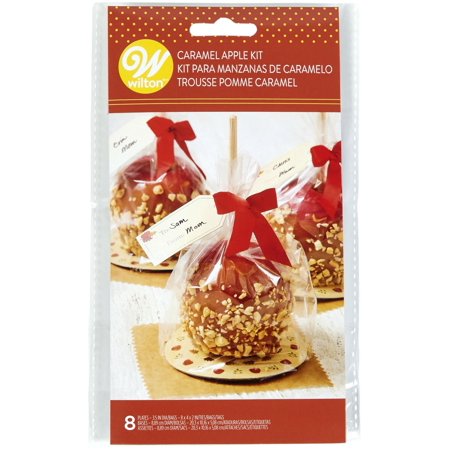 Wilton Caramel Apple Gift Bag Kit (8 Kits)