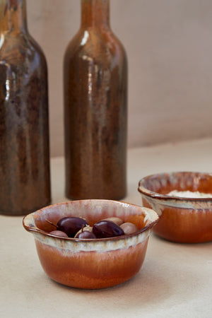 Casafina Poterie Round Ramekin, Caramel Latte