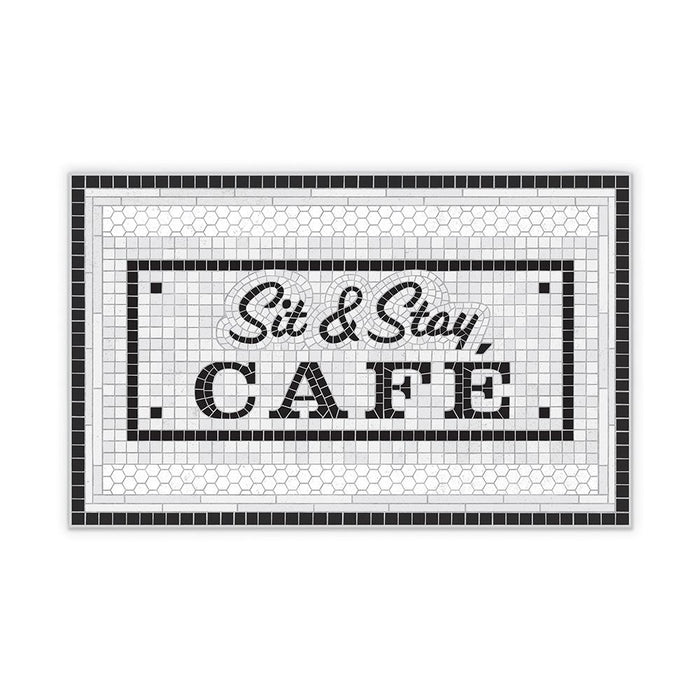 FRED Pet Placemat "Sit & Stay Cafe"