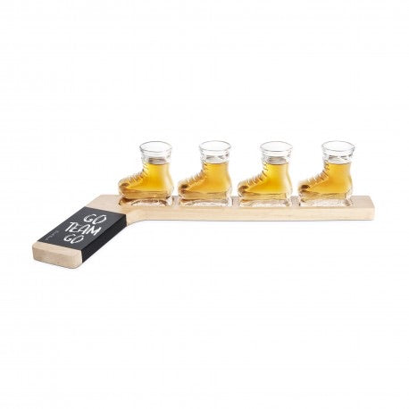 Final Touch Hockey Skate Shot Glass Flight Set 5pc