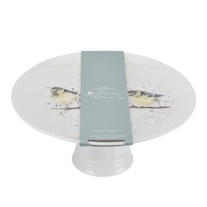 Wrendale Designs Footed Cake Stand, Birds