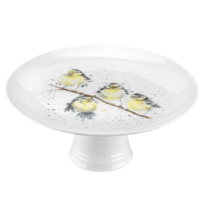 Wrendale Designs Footed Cake Stand, Birds